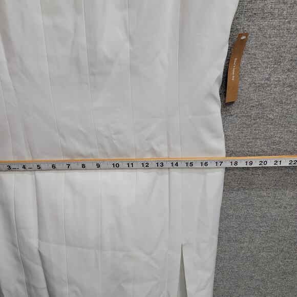 O.P.T. MELONIA MAXI DRESS, WHITE SIZE 8, NWT - Picture 9 of 12